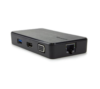 Targus USB 3.0 & USB-C Dual Travel Dock Connects 2 monitors, 1x HDMI 1x VGA, Sup image 3