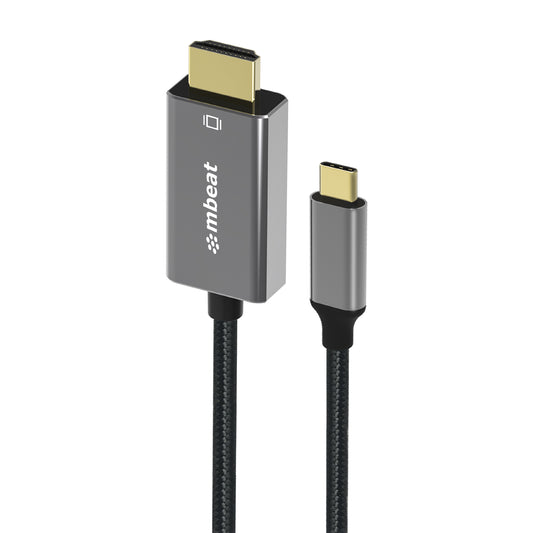 mbeat Tough Link 1.8m 4K USB-C to HDMI Cable - Extend USB-C Laptop, Tablet or Sm image 0