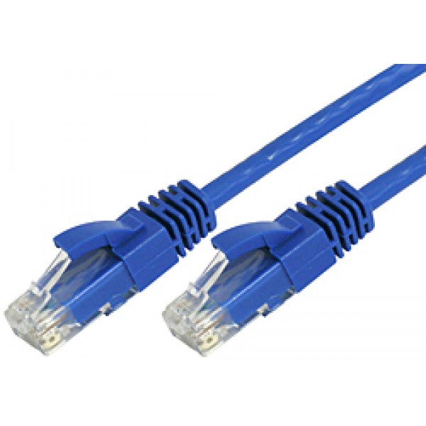 8ware CAT6 Ultra Thin Slim Cable 30m - Blue Color Premium RJ45 Ethernet Network image 1