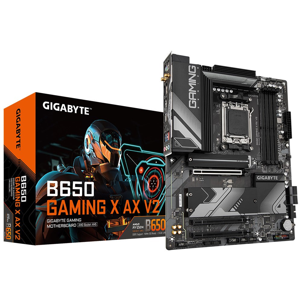Gigabyte B650 GAMING X AX V2 AMD AM5 ATX Motherboard 4x DDR5~128GB,2x PCIe x16, image 0
