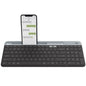 Logitech K580 Unifying Slim Easy Switch Multi-Device Wireless Keyboard - 18 mont image 0