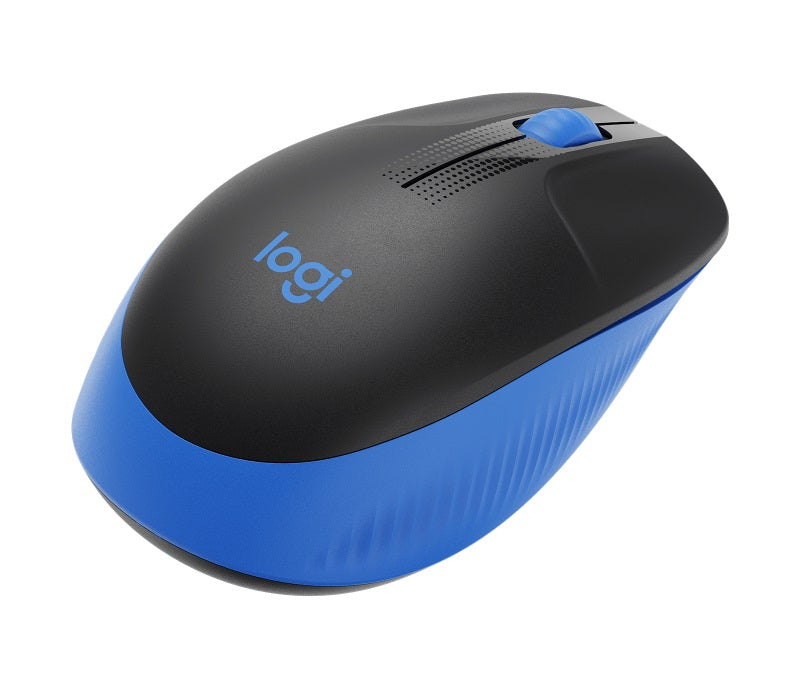 Logitech M190 Full-Size Wireless Mouse - BLUE from up to 10 meters away 1000 dpi image 3