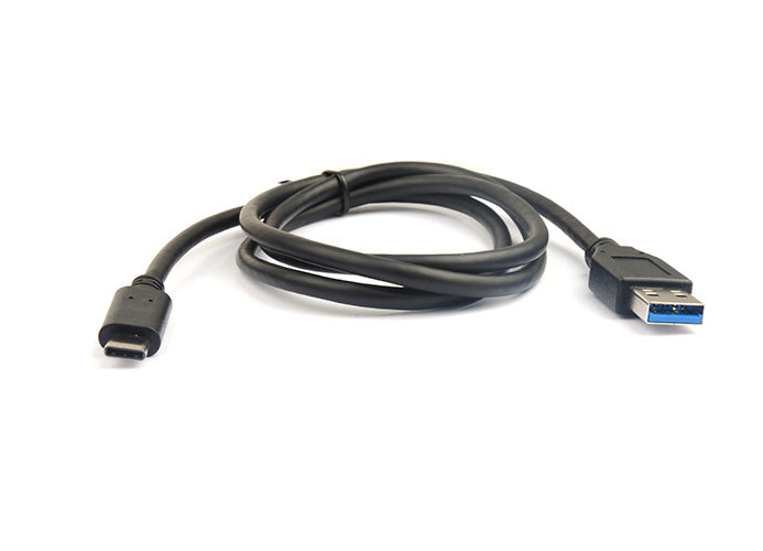 8Ware USB 3.1 Cable 1m Type-C to A Male to Male Black 10Gbps image 1