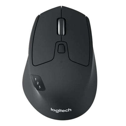 Logitech M720 Triathlon Multi-Device Wireless Bluetooth Mouse with Flow Cross-Co image 1