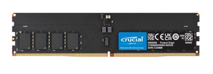 Crucial 16GB (1x16GB) DDR5 CUDIMM 6400MHZ CL52 Desktop PC Memory for Intel Core image 0