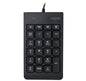 RAPOO K10 Wired Numeric NumberPad Keyboard -  Spill Resistant Design, Laser Carv image 0