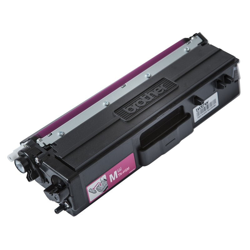 Brother TN-446M Super High Yield Magenta Toner, 6500 Pages image 0