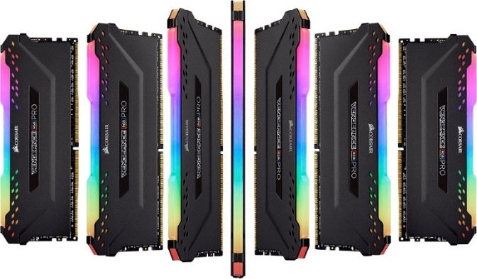 Corsair Vengeance RGB PRO 16GB (2x8GB) DDR4 3200MHz C16 Desktop Gaming Memory image 0