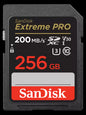 SanDisk 256GB Extreme PRO Memory Card 200MB/s Full HD & 4K UHD Class 30 Speed Sh image 0