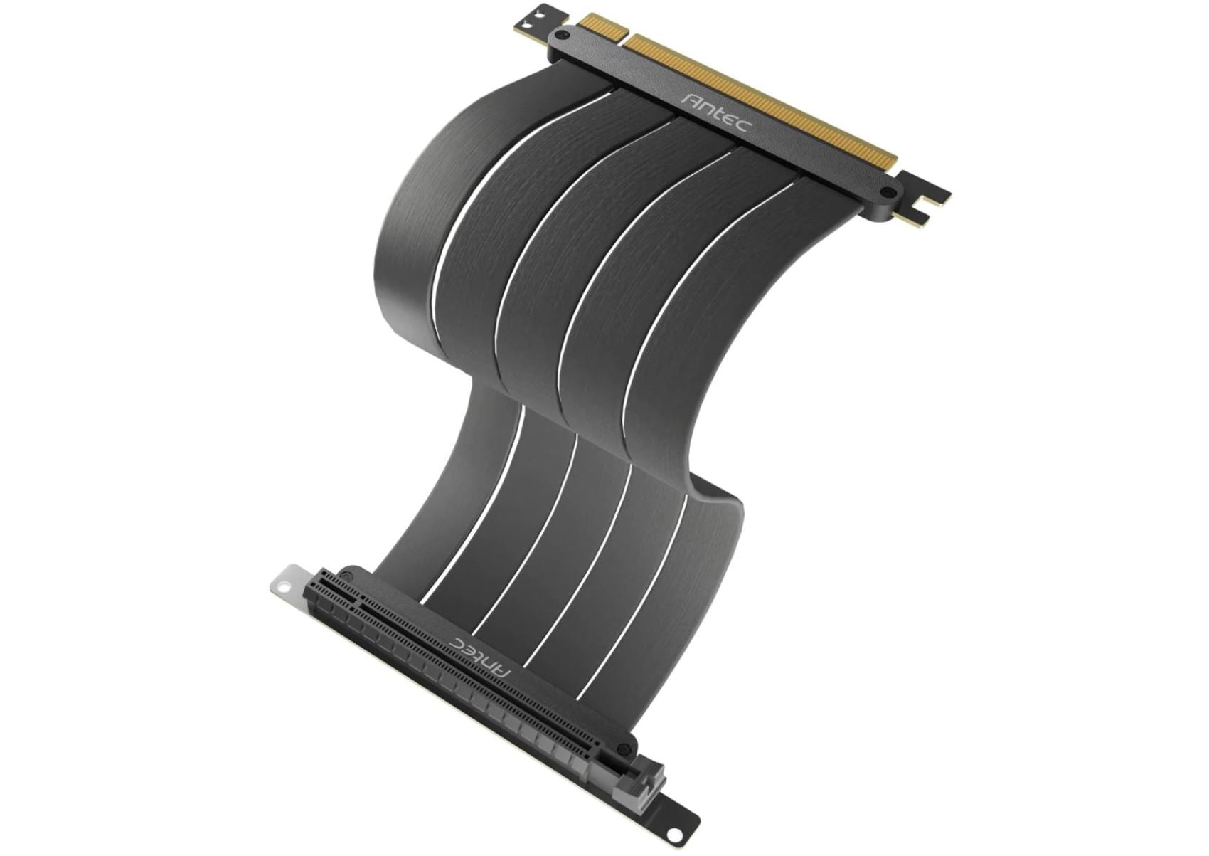 Antec Adjustable Vertical PCI Bracket and PCI-E 4.0 Cable Kit (200mm) White. Uni image 0