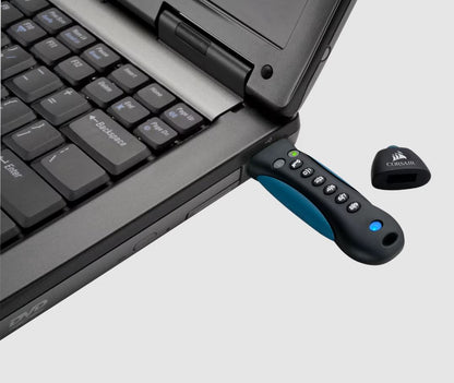 Corsair Padlock 3 128GB Secure USB 3.0 Flash Drive with Keypad - Secure 256-bit image 2