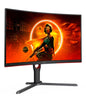 AOC 32' Curved 2K QHD (2560 x 1440) 0.5ms, 180hz, HDR10,  VA, Adaptive Sync, 300 image 0