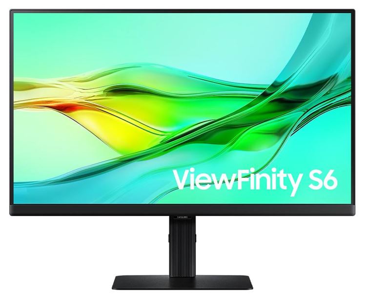 Samsung S6 ViewFinity 24' 100Hz QHD IPS Monitor 2560x1440 16:9 5ms 1000:1 Tilt S image 0