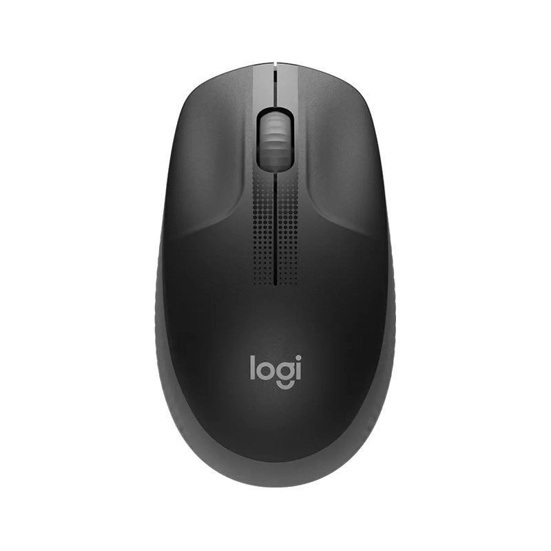 Logitech M190 Full-Size Wireless Mouse - Charcoal image 0