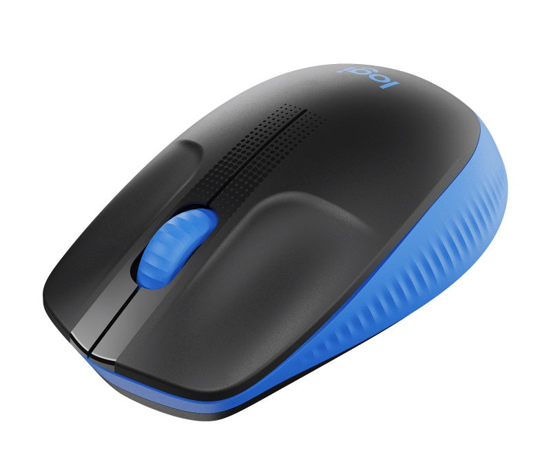 Logitech M190 Full-Size Wireless Mouse - BLUE from up to 10 meters away 1000 dpi image 2