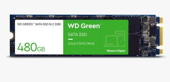 Western Digital WD WDS480G3G0B Green SATA M.2 2280 SSD 480GB 3-Year Limited Warr image 0