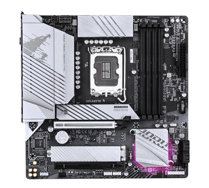Gigabyte B760M AORUS ELITE WIFI6E GE Intel LGA 1700 mATX Motherboard, 4x DDR5 ~2 image 0