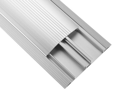 Brateck Aluminum Floor Cable Cover - 1104x139mm Material:Aluminum,ABS Dimensions image 2