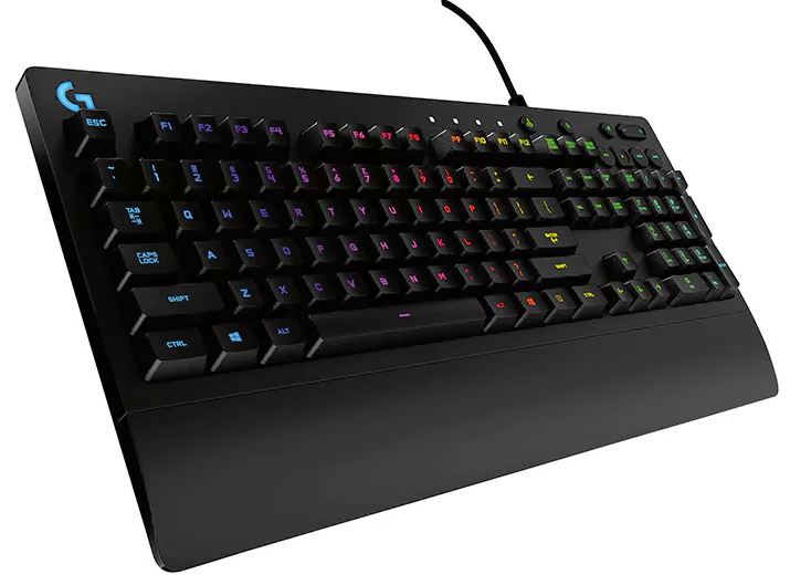 Logitech G213 Prodigy RGB Gaming Keyboard, 16.8 Million Lighting Colors Mech-Dom image 0