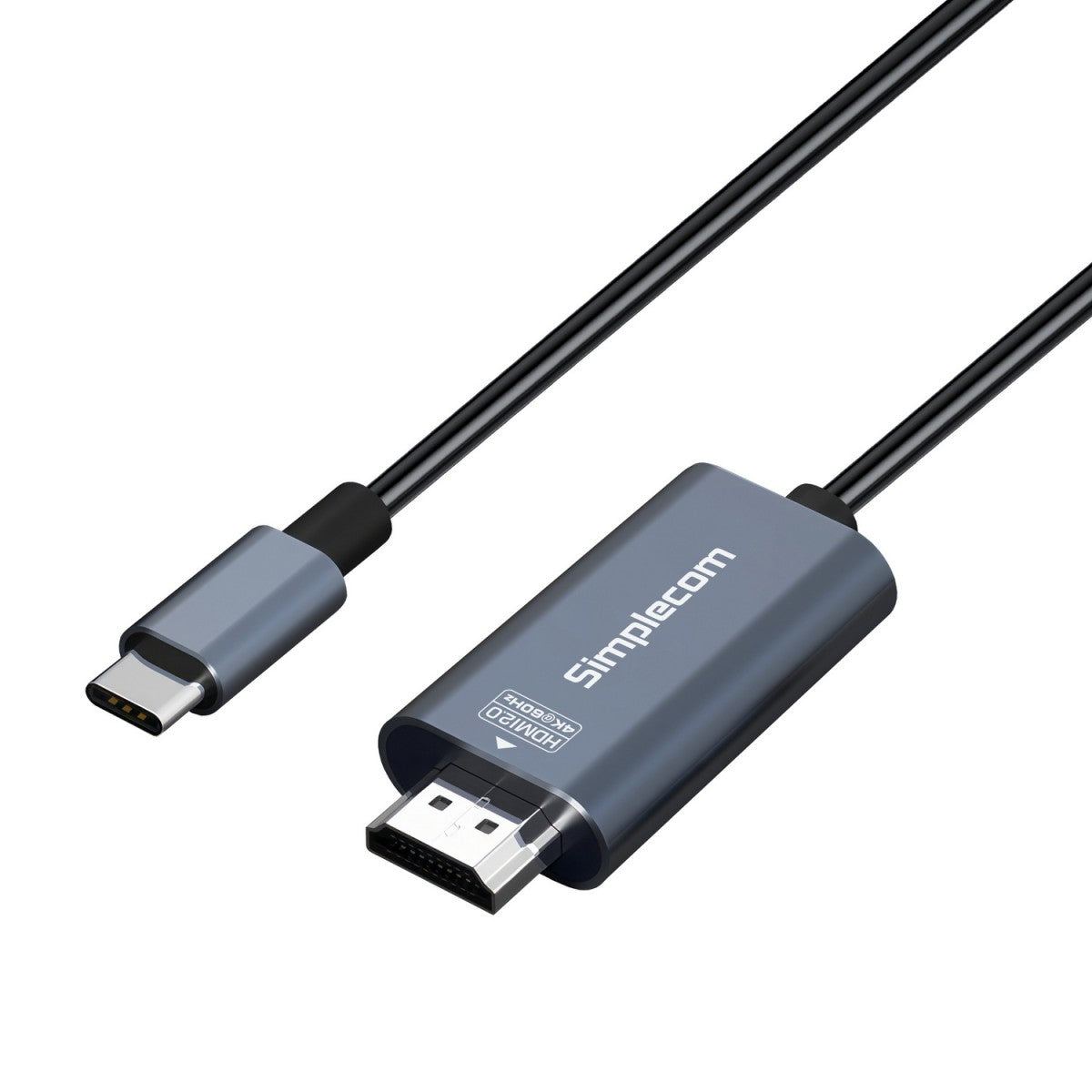 Simplecom DA322 USB-C Type-C to HDMI 2.0 Cable 2M HDCP 4K@60Hz image 0