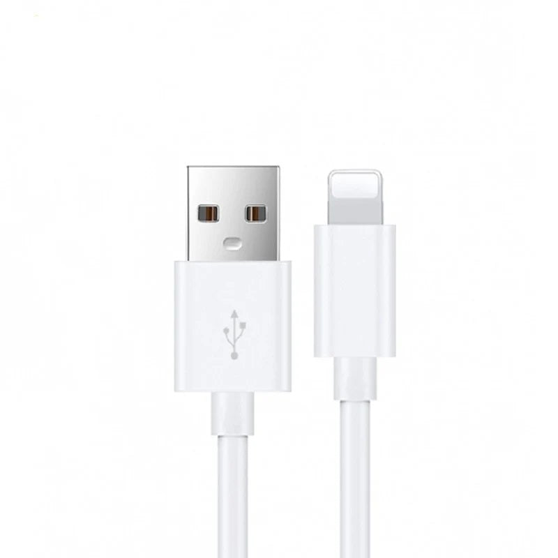 USP Lightning to USB-A Cable (2M) White - Quick Charge & Connect, 2.4A Rapid Cha image 0