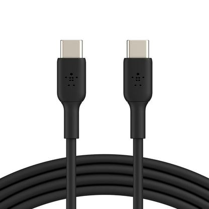 Belkin BoostCharge USB-C to USB-C Cable (2M) - Black (CAB003bt2MBK),60W,480Mbps, image 0