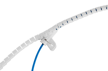 Brateck 15mm/0.59' Diameter Coiled Tube Cable Sleeve Material Polyethylene(PE) D image 2