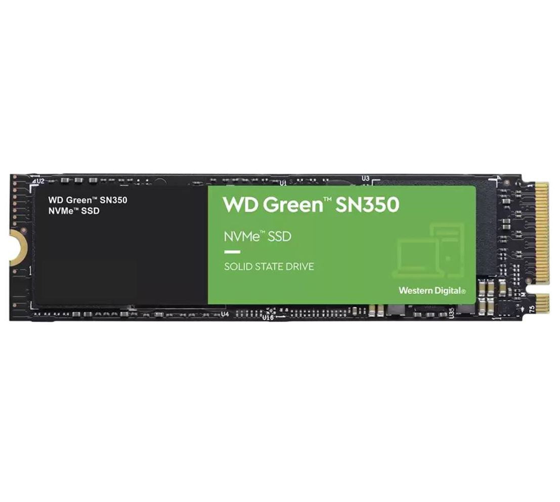 Western Digital WD Green SN350 2TB M.2 NVMe SSD 3200MB/s 3000MB/s R/W 340K/380K image 0