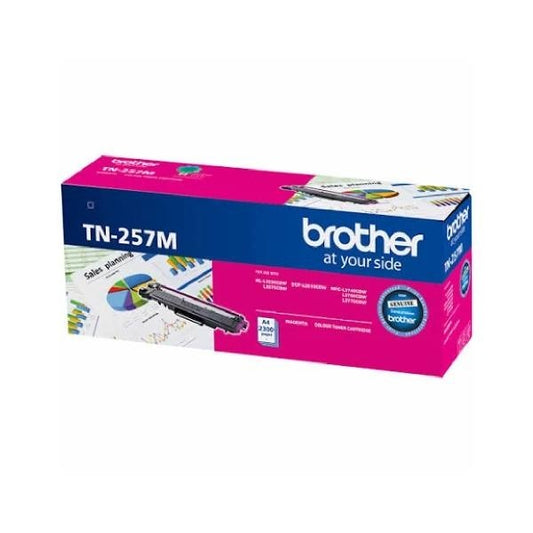 Brother TN-257M Magenta High Yield Toner Cartridge to Suit -  HL-3230CDW/3270CDW image 0