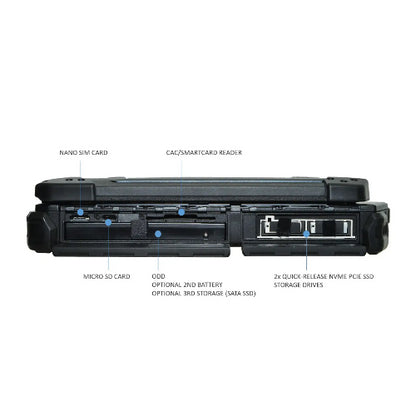 DURABOOK Z14I, 14' FHD, Intel® Core™ Ultra 5 125U, Windows 11, 16GB RAM, 512G image 3