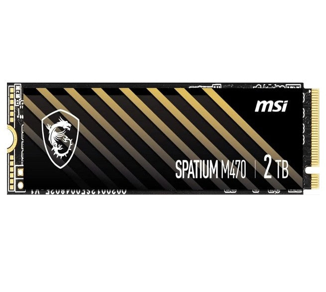 MSI SPATIUM M470 PRO PCIe 4.0 NVMe M.2 2TB SSD, Sequential Read up to 6000MB/s, image 1