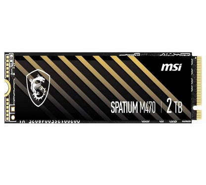 MSI SPATIUM M470 PRO PCIe 4.0 NVMe M.2 2TB SSD, Sequential Read up to 6000MB/s, image 1