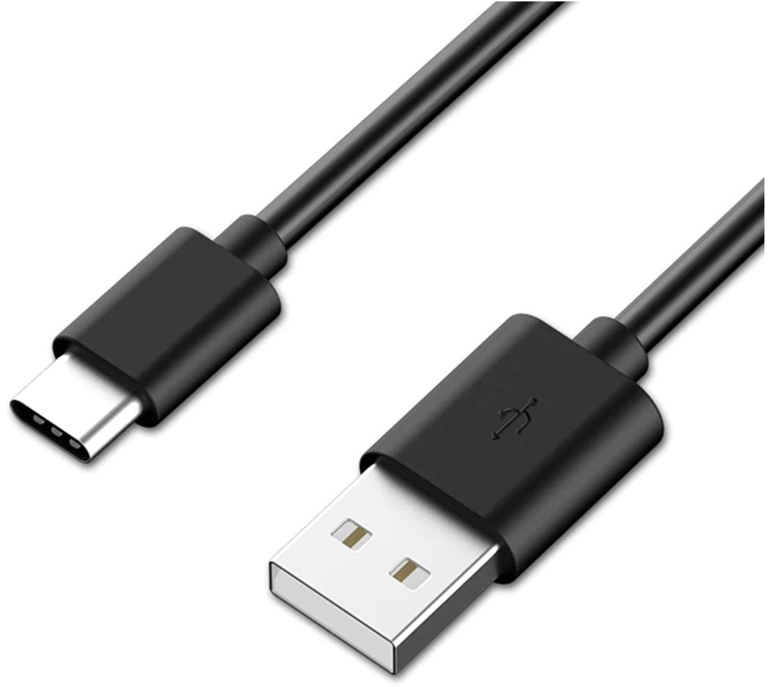 Astrotek 1m USB-C Type-C Data Sync Charger Cable Black Strong Braided Heavy Duty image 0