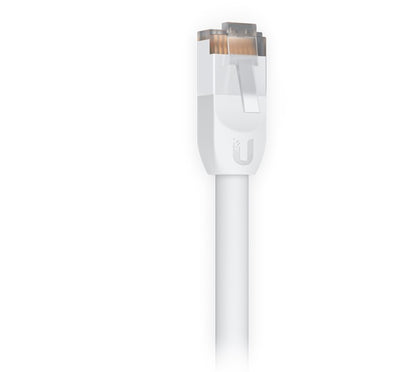 Ubiquiti UniFi Patch Cable Single Unit, 0.1m, White, Both End Bendable to 90 Deg image 3