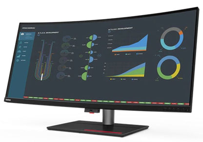 LENOVO ThinkVision P40w-20 40' WUHD Curve Monitor IPS 5K 5120x2160 21:9 Height A image 2