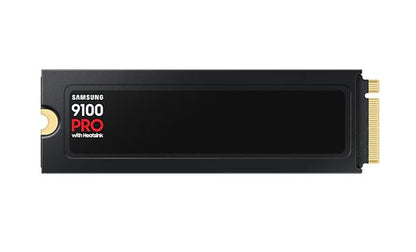 Samsung 9100 PRO 1TB PCIe Gen5 NVMe SSD Heatsink 14700MB/s 13300MB/s R/W 1850K/2 image 1