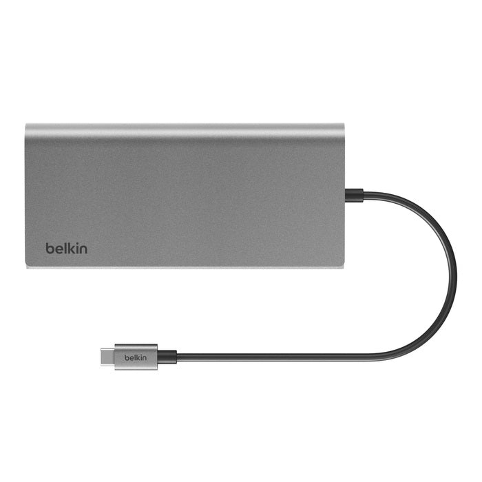 Belkin Connect Universal USB-C 8-in-1 Dual Display Core Hub, Space Grey - (INC01 image 1