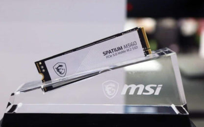 MSI 2TB M560 PCIe 5.0 NVMe M.2 SSD, Sequential Read up to 10,000MB/s,  5 Year Wa image 0