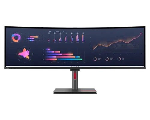 Lenovo 63DBRAR1AU P49W-30 49" WLED IPS Curved Monitor, 32:9, HDMI, DP, USB-C, TB image 0