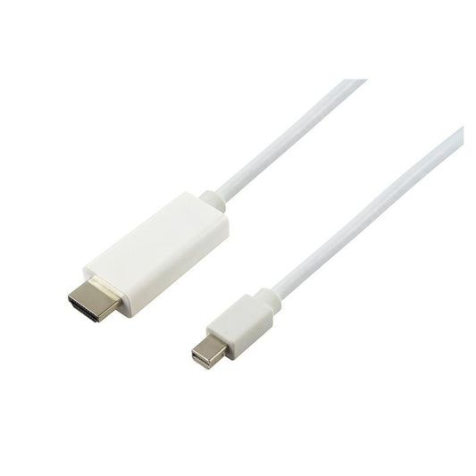 Comsol 1m Mini Displayport Male to HDMI Male Cable image 0