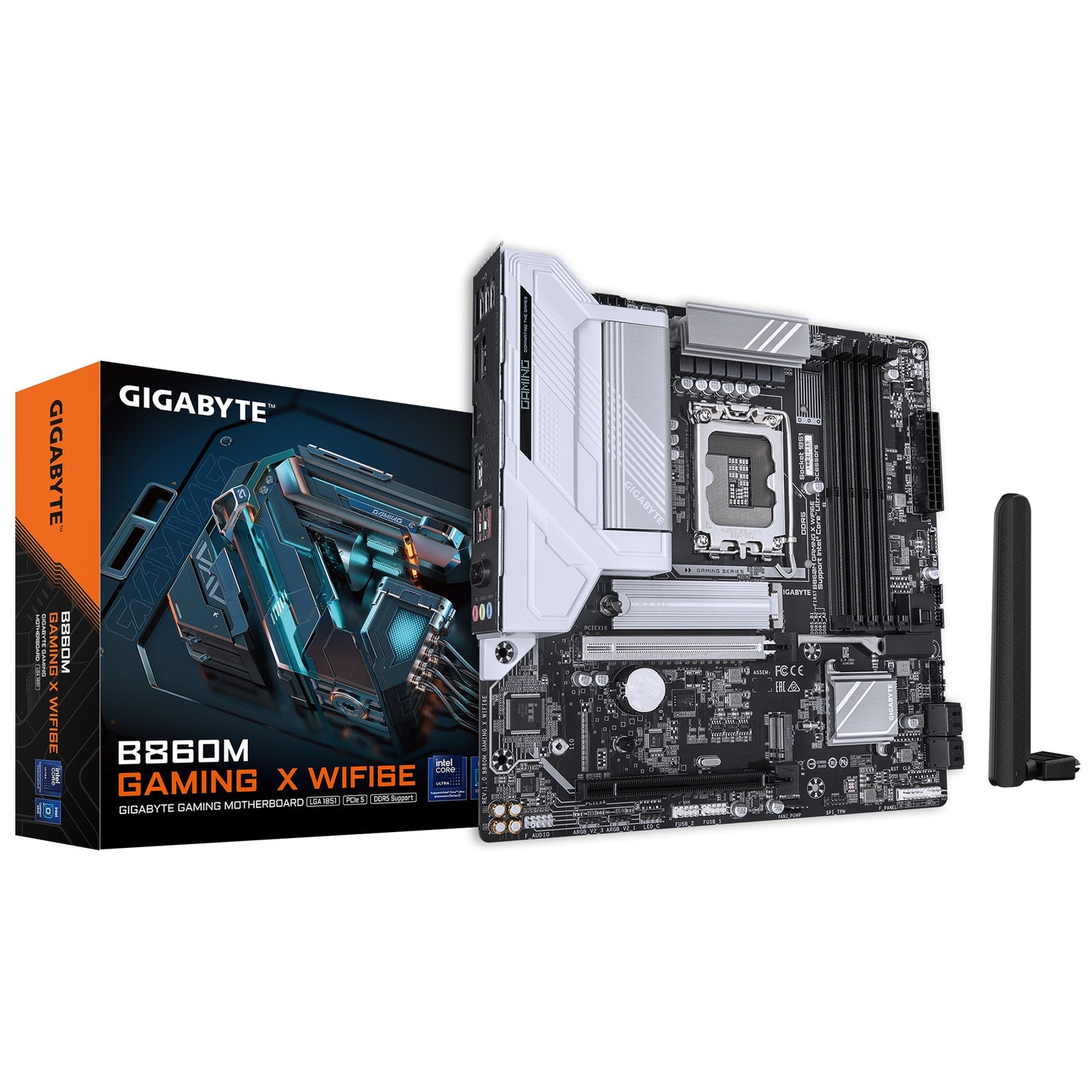 Gigabyte M/B B860M GAMING X WIFI6E 1.0, Intel ® B860, 4 x DDR5 up to 256 GB, 1x image 0