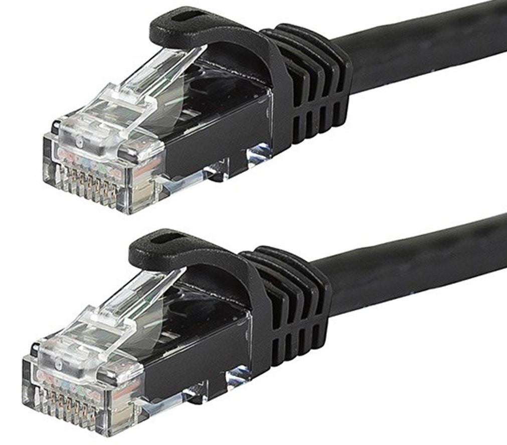 Astrotek CAT6 Cable 0.5m/50cm - Black Color Premium RJ45 Ethernet Network LAN UT image 0