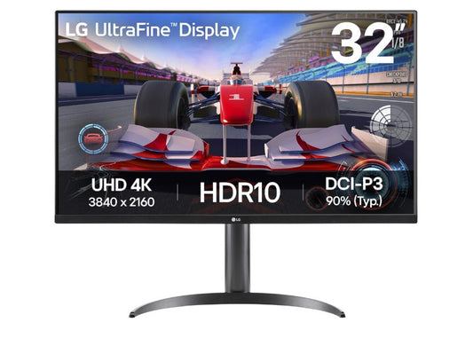 LG 31.5' 32UR550K-B UltraFine 4K HDR monitor 3840 x 2160 image 0