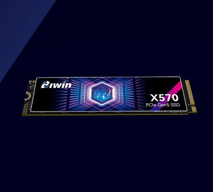 BIWIN BX570NN02TB-RGX Black Opal X570 SSD PCIe Gen5×4, NVMe 2  2280 Up to 14500 image 0