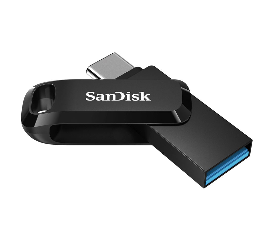 SanDisk 128GB Ultra Dual Drive Go 2-in-1 USB-C & USB-A Flash Drive Memory Stick image 0