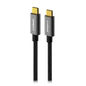 mbeat Tough Link 1.8m USB 3.2 Gen2 USB-C Cable - Space Grey transfer at speeds u image 0
