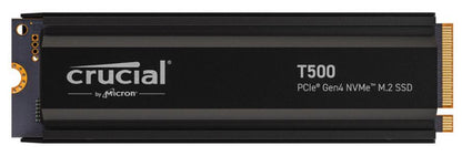 Crucial T500 2TB Gen4 NVMe SSD Heatsink - 7400/7000 MB/s R/W 1200TBW 1440K IOPs image 2