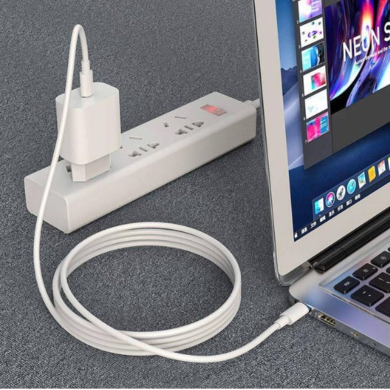 Pisen Mr White USB-C to USB-C PD 60W Cable (1M) - Support Both Fast Charging and image 1
