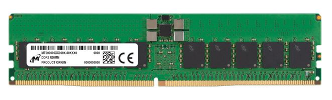 Micron 16GB (1x16GB) DDR5 RDIMM 4800MHz CL40 2Rx8 ECC Registered Server Memory 3 image 0