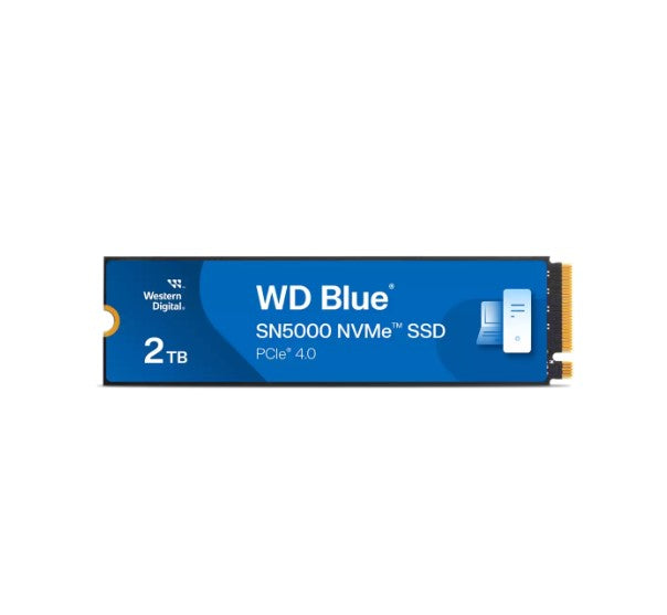 Western Digital WD Blue SN5000 NVMe™ 2TB SSD M.2 2280, 5,150MB/s R 4,850MB/s W image 0